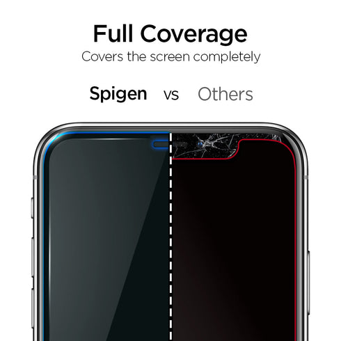 Spigen iPhone 11 Series Screen Protector Glas.tR AlignMaster Full Cover (1P)